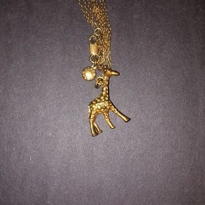 JCrew giraffe pendant